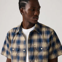 LEVI'S® MEN'S SHORT-SLEEVE DALTON WORKWEAR SHIRT - MULTI COLOUR
