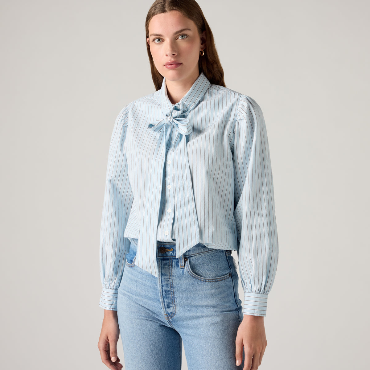 LEVI'S® WOMEN'S JUDICE WESTERN SHIRT - BLUE