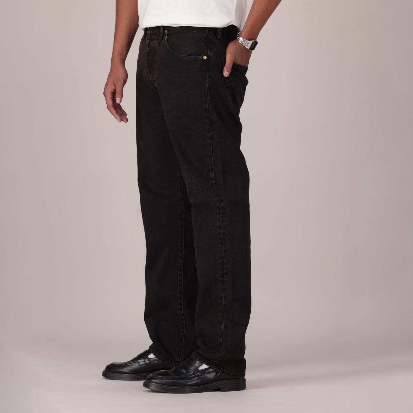 LEVI'S® MEN'S 501® ORIGINAL JEANS - BROWN