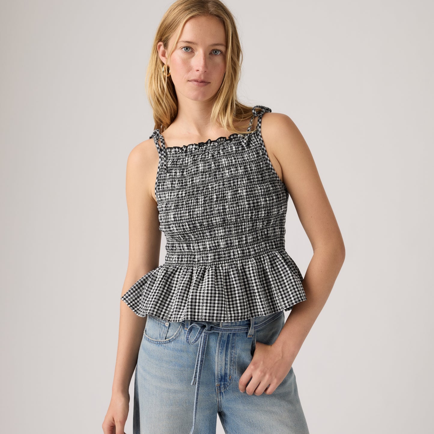 LEVI'S® WOMEN'S MONACO SLEEVELESS BLOUSE - MULTI COLOUR