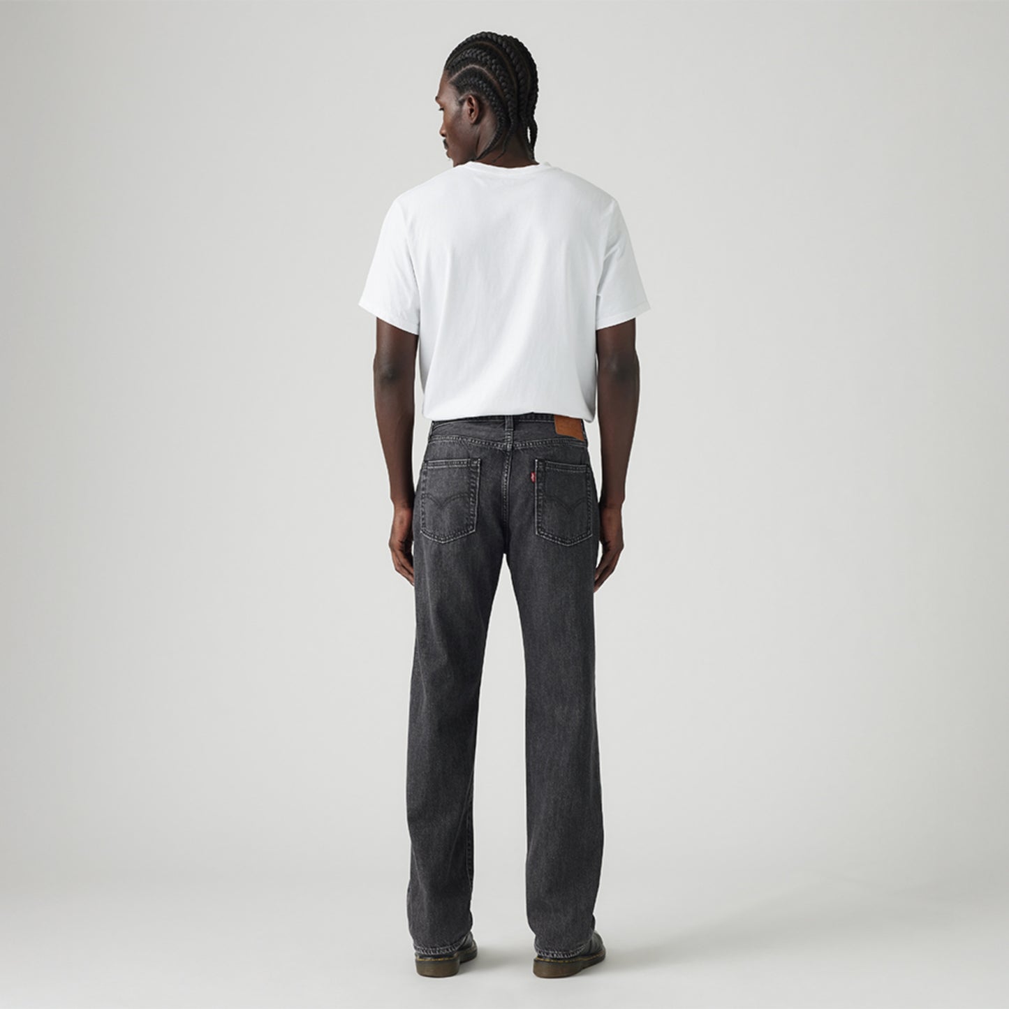 LEVI'S® MEN'S 555™ RELAXED STRAIGHT JEANS - BLACK