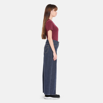 LEVI’S® WOMEN’S ANKLE COLUMN SKIRT - DARK INDIGO - FLAT FINISH