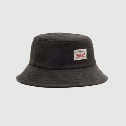 LEVI'S® MEN'S STRAUSS BUCKET HAT  - BLACK