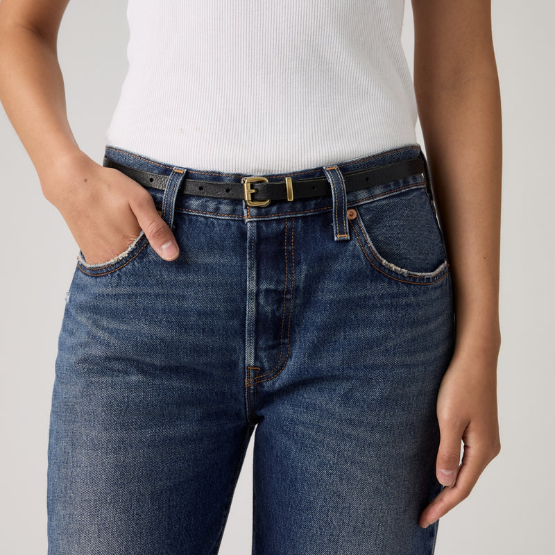 LEVI'S® WOMEN'S DILLON NARROW BELT - BLACK