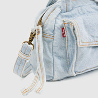 LEVI'S® WOMEN'S SMALL BLAKE HANDBAG - LIGHT INDIGO - WORN IN