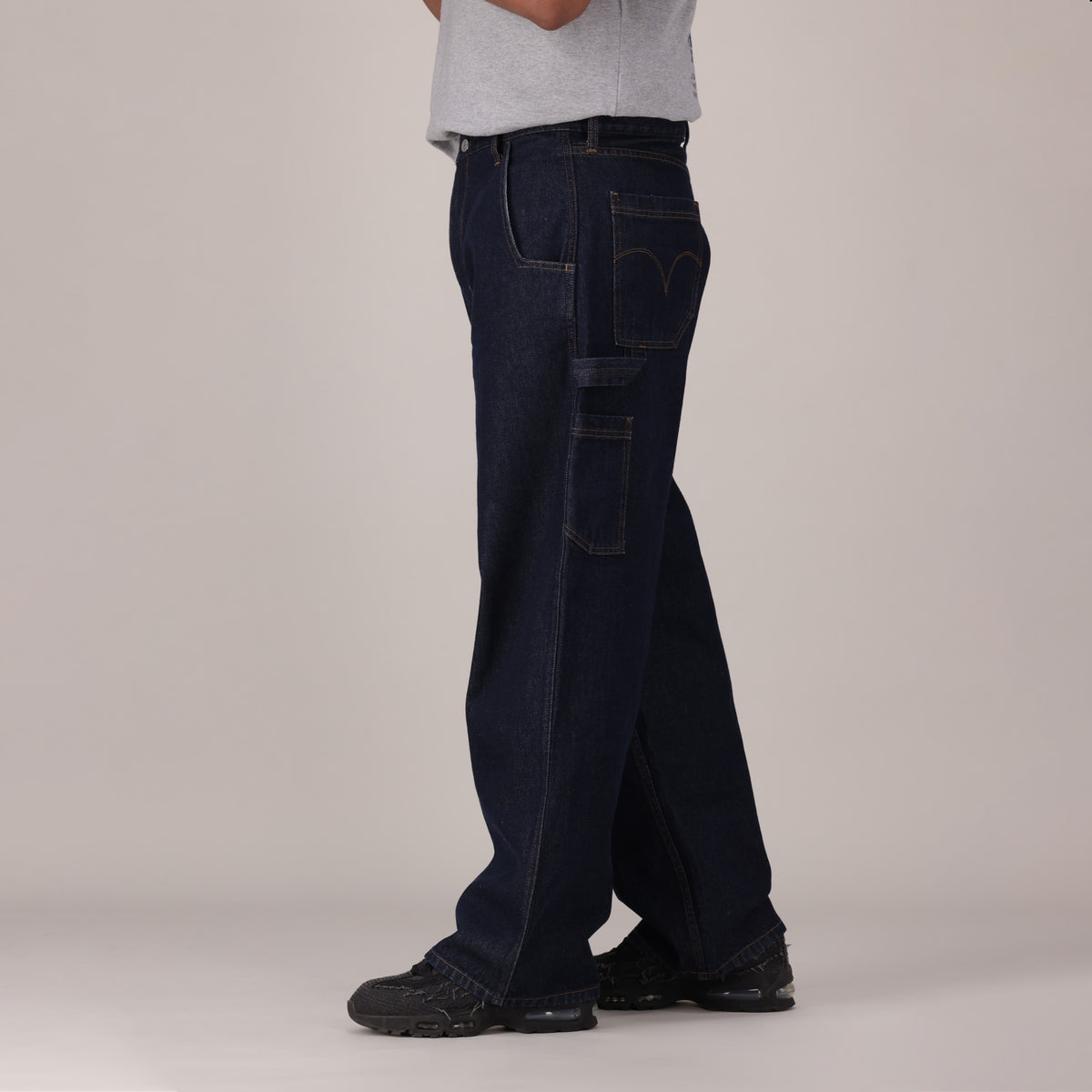 LEVI'S® MEN'S EXTRA BAGGY UTILITY - DARK INDIGO - WORN IN