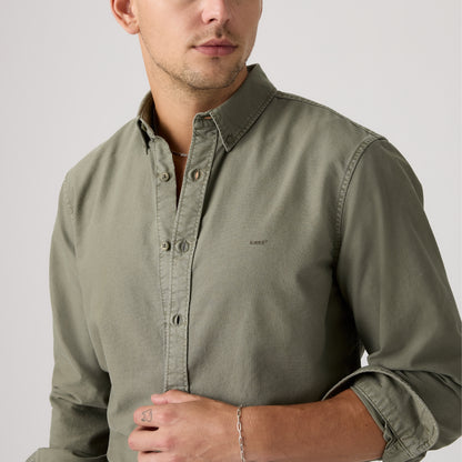 LEVI'S® MEN'S AUTHENTIC BUTTON-UP SHIRT - GREEN