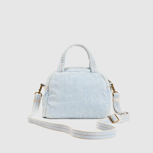 LEVI'S® WOMEN'S SMALL BLAKE HANDBAG - LIGHT INDIGO - WORN IN