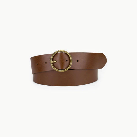 ATHENA BELT - MEDIUM BROWN