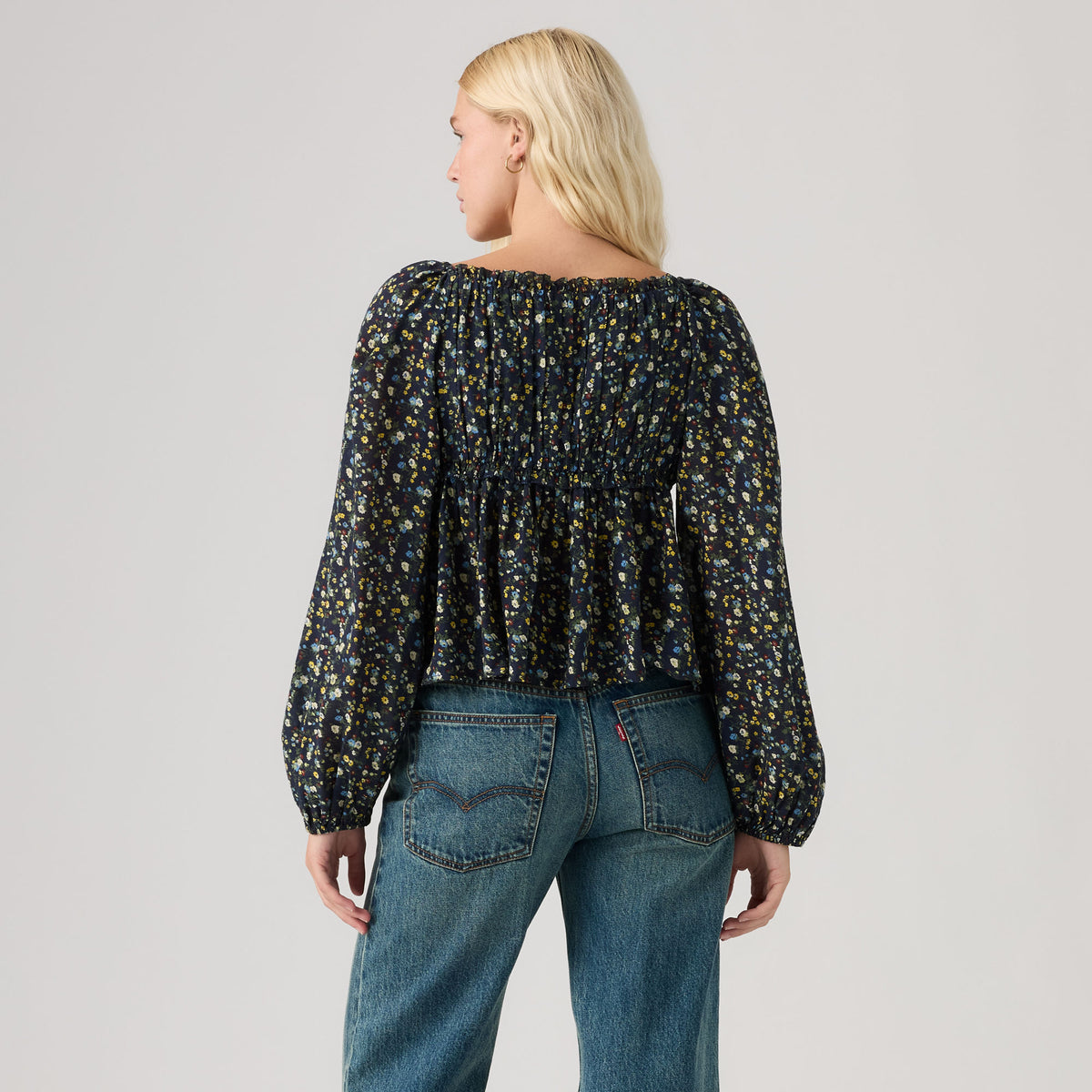 LEVI'S® WOMEN'S ORAYA LONG-SLEEVE BLOUSE - MULTI-COLOR