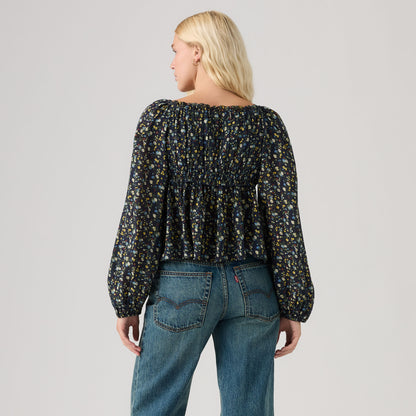LEVI'S® WOMEN'S ORAYA LONG-SLEEVE BLOUSE - MULTI-COLOR