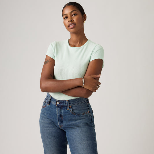 LEVI'S® WOMEN'S DRY GOODS TEE - BLUE