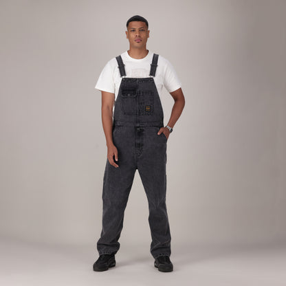 LEVI'S® MEN'S LOOSE OVERALLS - MED INDIGO - WORN IN