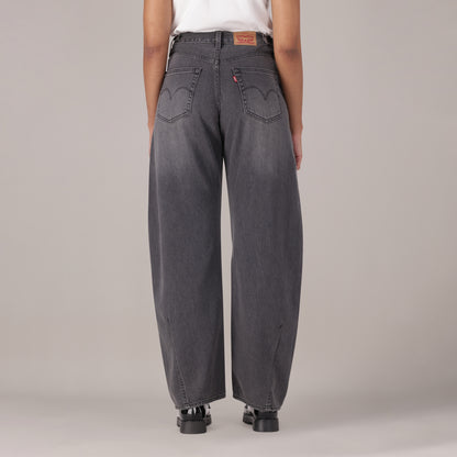 LEVI'S® WOMEN'S CINCH BARREL JEANS - BLACK