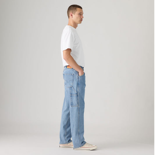 LEVI'S® MEN'S 555™ RELAXED CARPENTER - MED INDIGO - FLAT FINISH