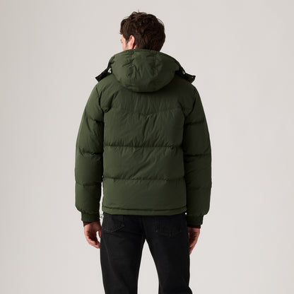 LEVI'S® MEN'S ROCKRIDGE SHORT PUFFER JACKET - GREEN