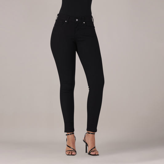 LEVI'S® WOMEN'S CURVY SKINNY  - BLACK