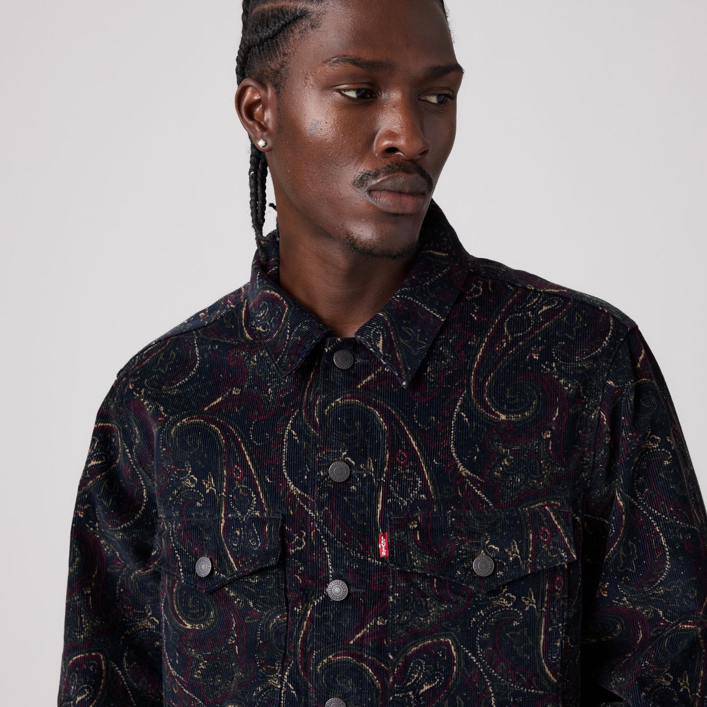 LEVI'S® MEN'S CORDUROY EMBARCADERO STATION JACKET - MULTI-COLOR
