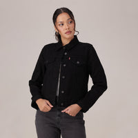 LEVI’S® WOMEN'S ORIGINAL TRUCKER JACKET - BLACK