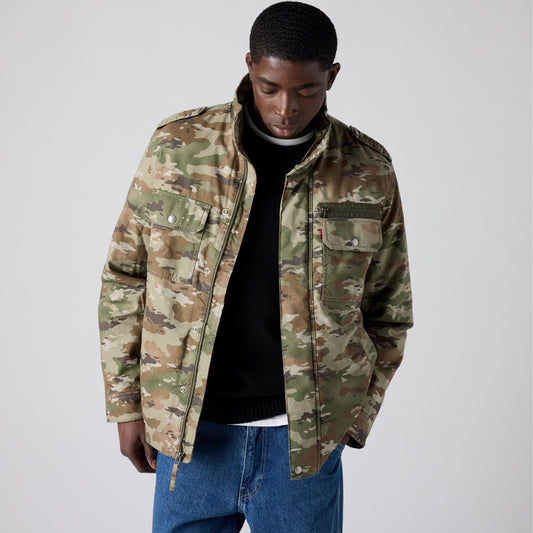 LEVI'S® MEN'S MENLO MILITARY JACKET - GREEN