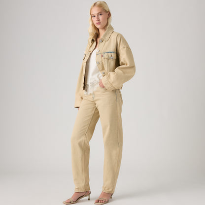 LEVI'S® WOMEN'S LOW STRAIGHT JEANS - MED INDIGO - WORN IN