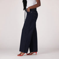 LEVI'S® WOMEN'S XL STRAIGHT - DARK INDIGO - WORN IN