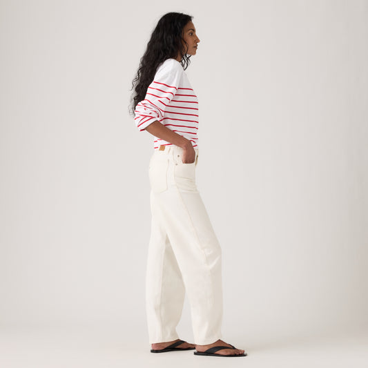 LEVI'S® WOMEN'S BAGGY DAD BARREL JEANS - NEUTRAL