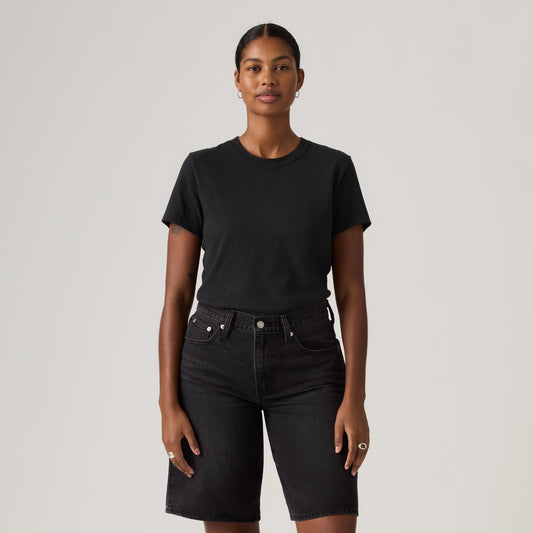 LEVI'S® WOMEN'S FAVORITE SLUB TEE - BLACK