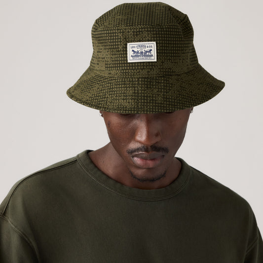 LEVI'S® MEN'S STRAUSS BUCKET HAT - GREENS