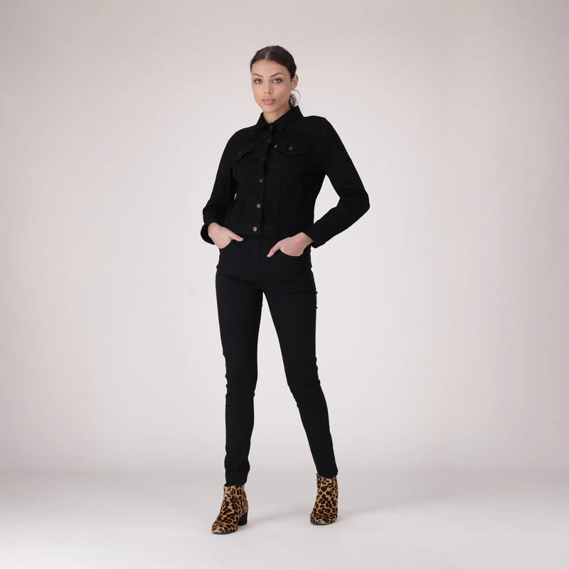 LEVI'S® WOMEN'S 720 HIGH-RISE SUPER SKINNY JEANS - DARK WASH