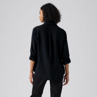 LEVI'S® WOMEN'S ELAINE UTILITY SHIRT - BLACK