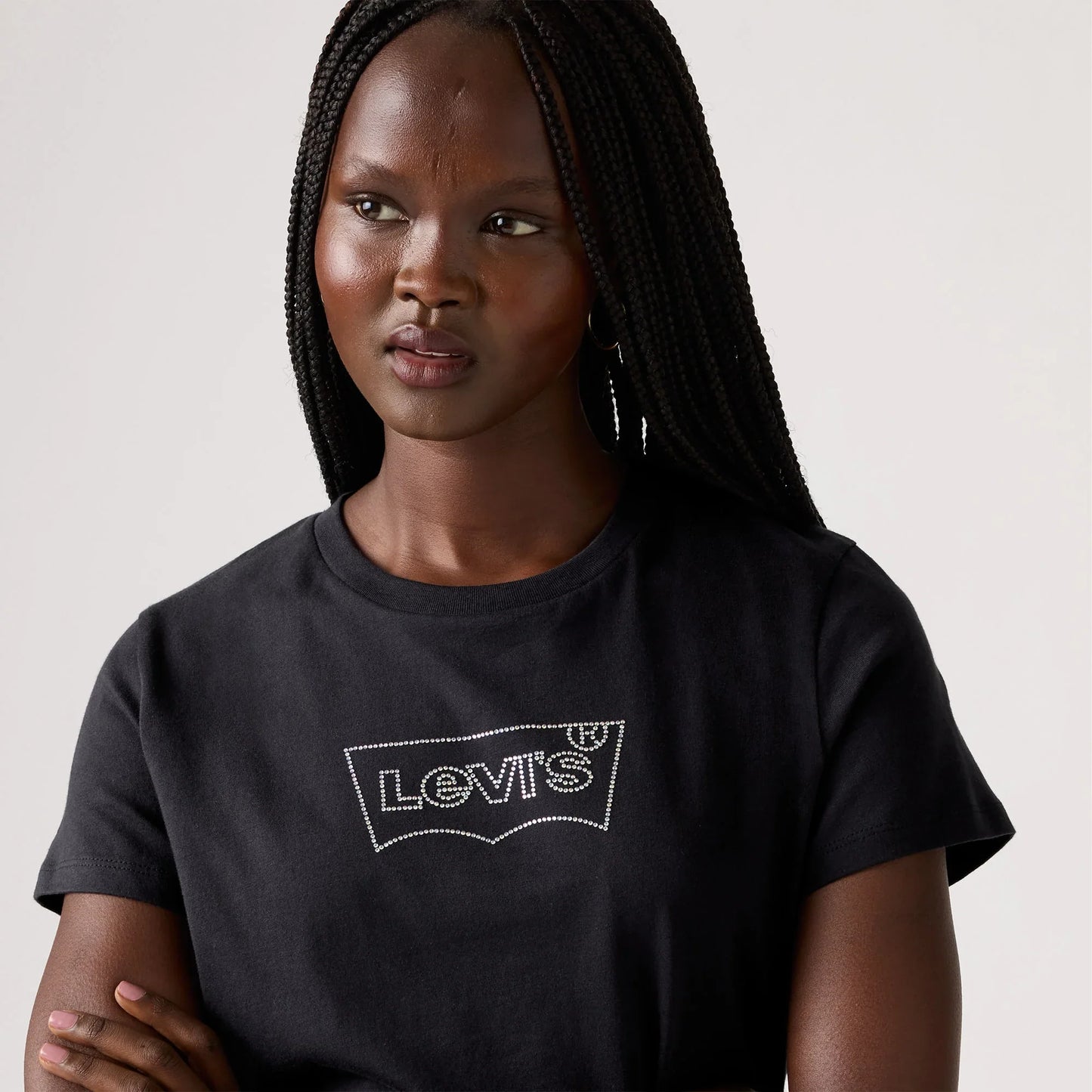 Levi's Women's The Perfect Crewneck Tee Shirt (Also Available in Plus Levi's Women's The Perfect Crewneck Tee Shirt (Also Available in Plus