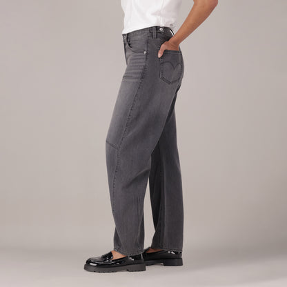 LEVI'S® WOMEN'S CINCH BARREL JEANS - BLACK