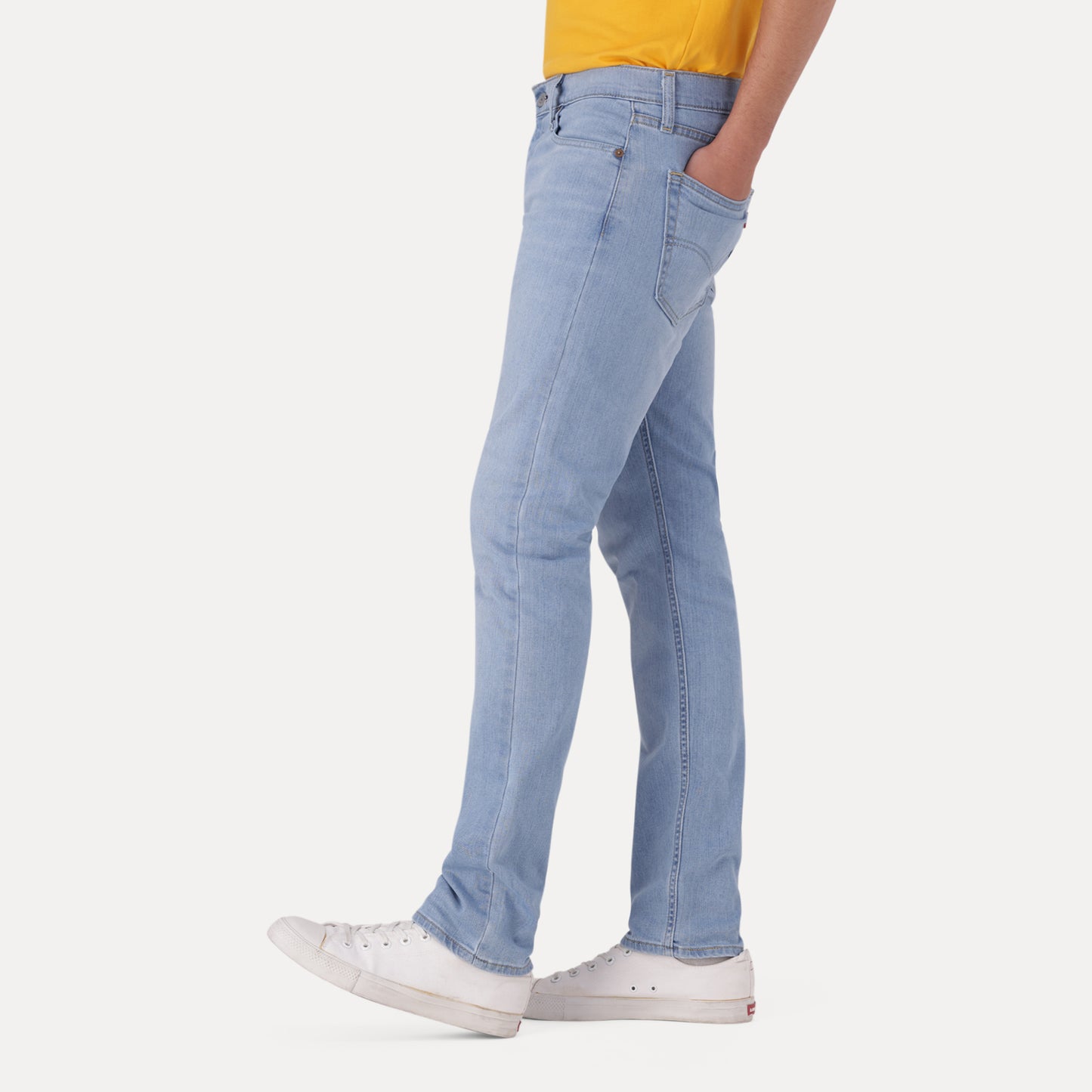 LEVI'S® MEN'S 510™ SKINNY JEANS - LIGHT INDIGO - WORN IN