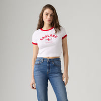 LEVI'S® ENGLAND WOMEN'S RINGER TEE - MULTI COLOUR