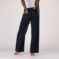 LEVI'S® WOMEN'S XL STRAIGHT - DARK INDIGO - WORN IN