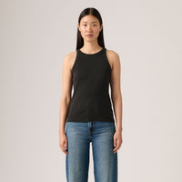 LEVI'S® WOMEN'S ESSENTIAL RACER TANK - BLACK