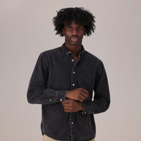 LEVI'S® MEN'S AUTHENTIC BUTTON-UP SHIRT - BLACK