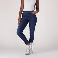 LEVI’S® WOMEN'S 721 HIGH-RISE SKINNY JEANS - DARK INDIGO WORN IN