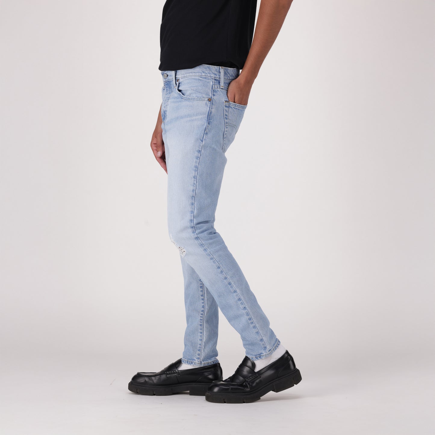 LEVI'S® MEN'S 512™ SLIM TAPER JEANS - DARK INDIGO  WORN IN