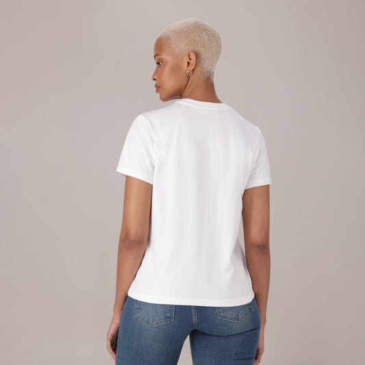 LEVI'S® WOMEN'S FAVORITE COTTON TEE - WHITE