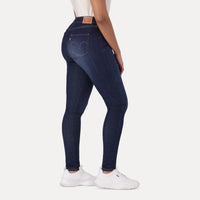 LEVI'S® WOMEN'S CURVY  SUPER SKINNY  - MED INDIGO - WORN IN