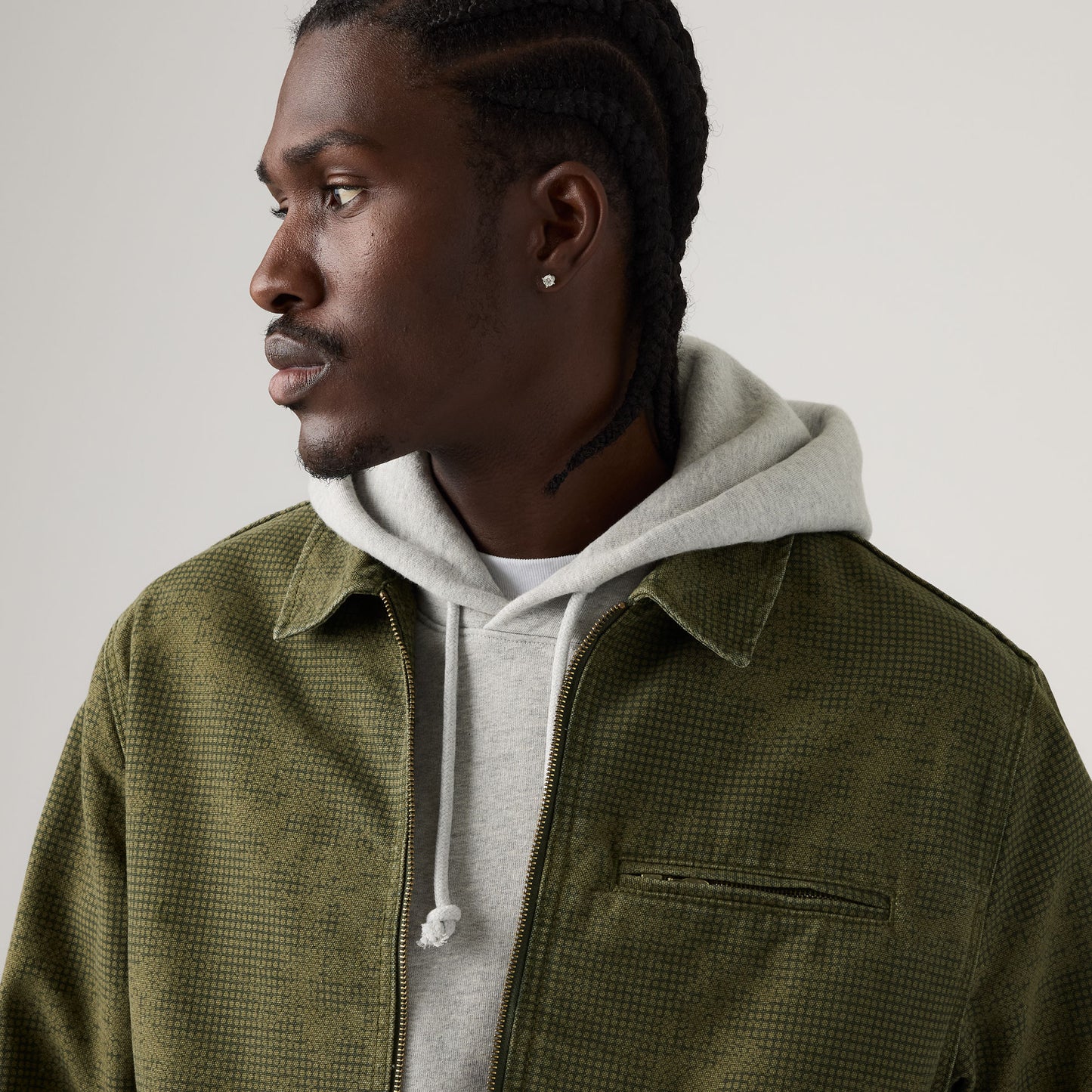 LEVI'S® MEN'S GARAGE JACKET - GREEN