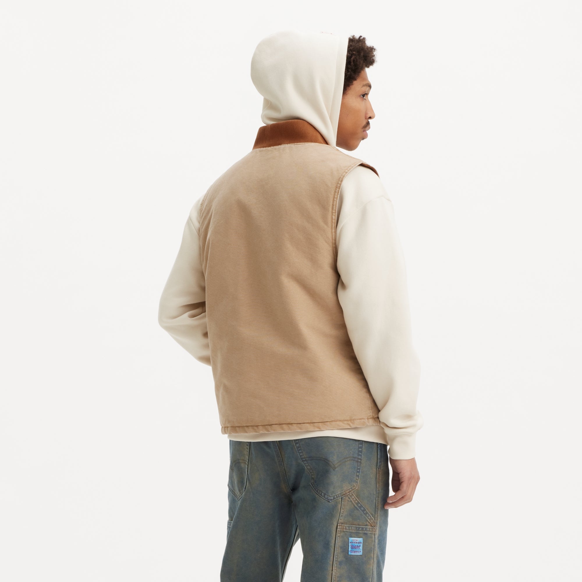 LEVI'S® MEN'S SANSOME VEST - NEUTRAL