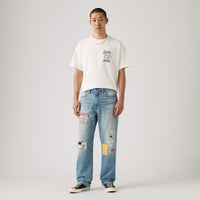 LEVI'S® X TOY STORY MEN'S 568 LOOSE JEANS - MED INDIGO - WORN IN