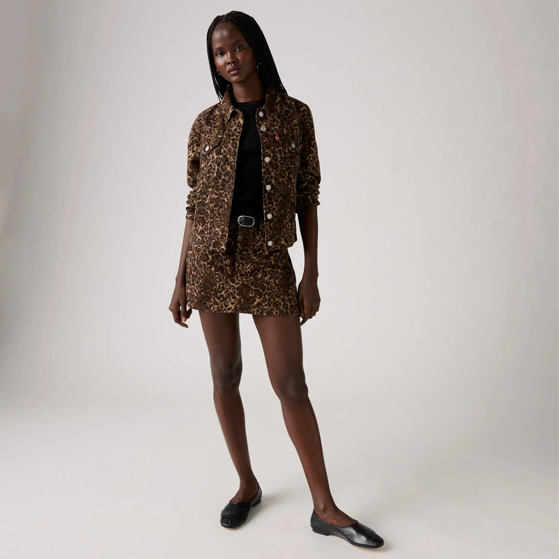 LEVI’S® WOMEN'S ICON SKIRT - MED INDIGO - WORN IN