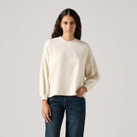 LEVI'S® WOMEN'S GRAPHIC LEO CREWNECK SWEATSHIRT - NEUTRAL