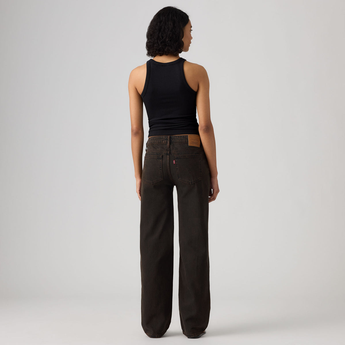 LEVI'S® WOMEN'S LOW STRAIGHT JEANS - BROWN