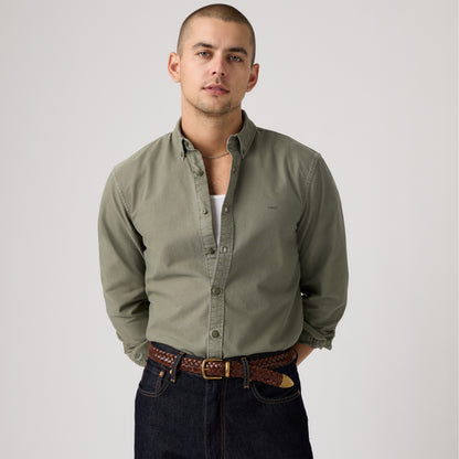 LEVI'S® MEN'S AUTHENTIC BUTTON-UP SHIRT - GREEN
