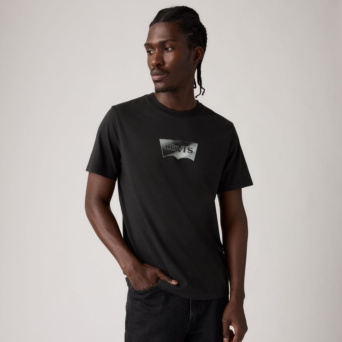 LEVI'S® MEN'S CLASSIC GRAPHIC T-SHIRT - BLACK